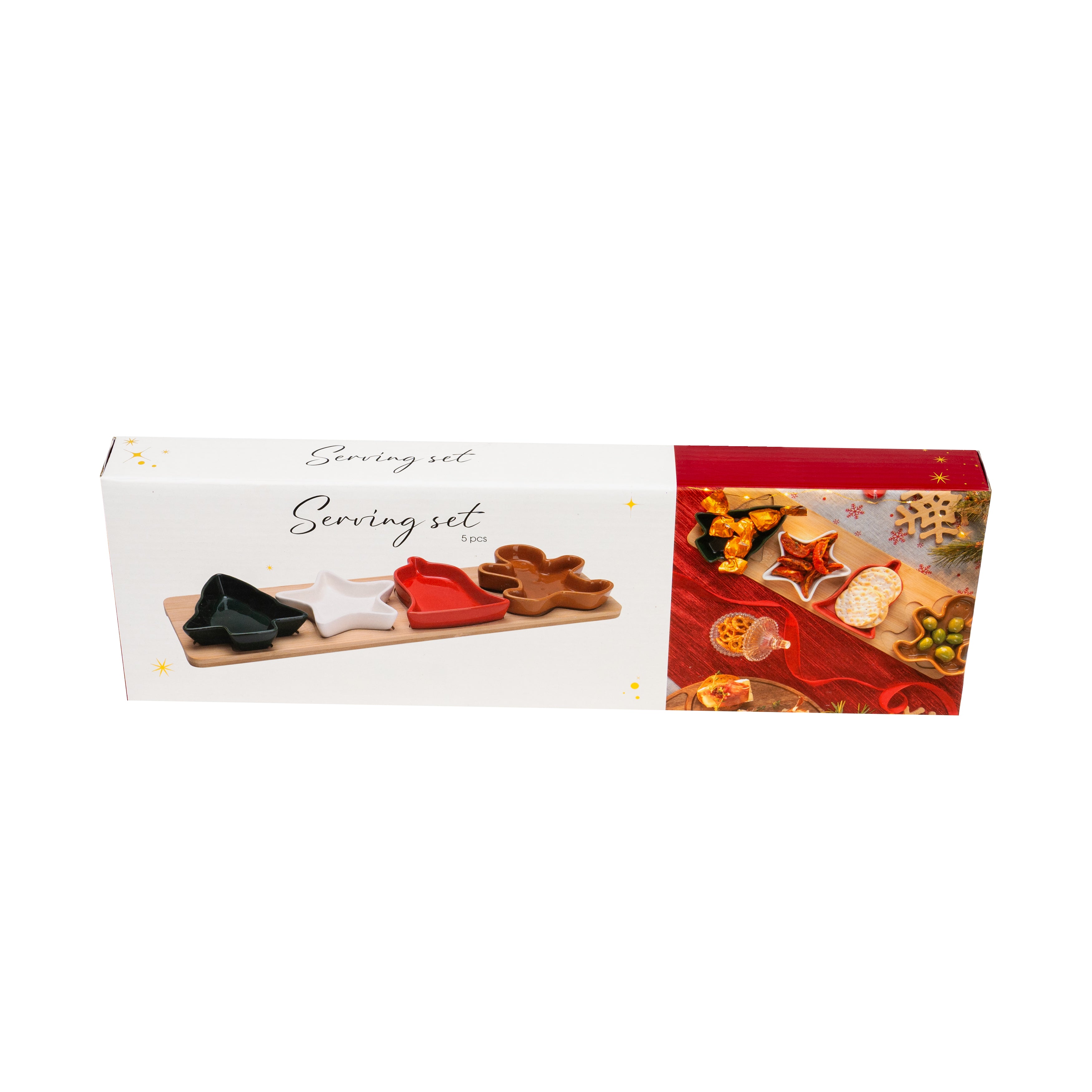 Servierset „Merry Christmas“ 5 teilig