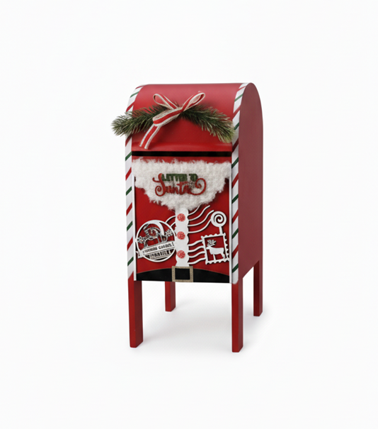 Weihnachtsbriefkasten „Letters to Santa“ (30 cm)