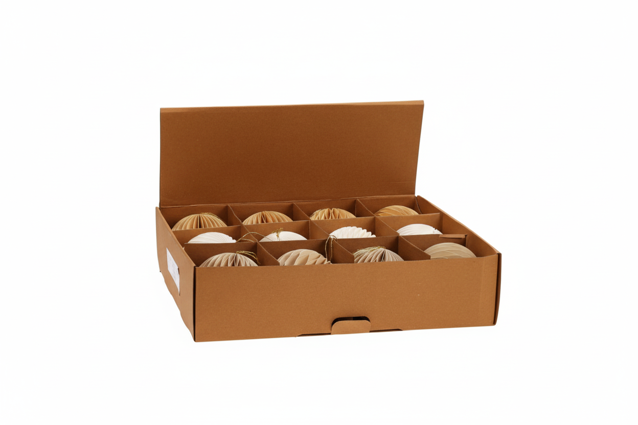 Wabenpapier-Kugeln 12er-Set (10cm)