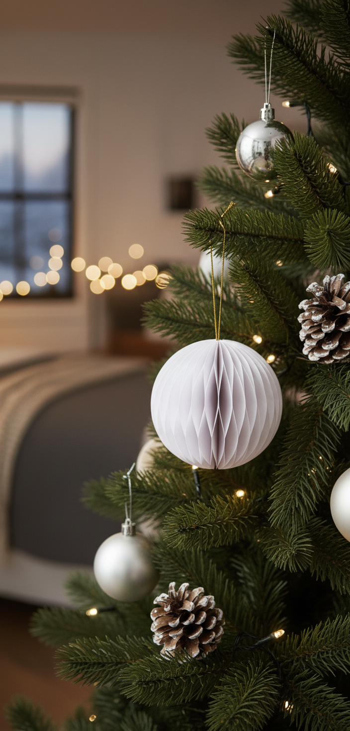 Wabenpapier-Kugeln 12er-Set (10cm)