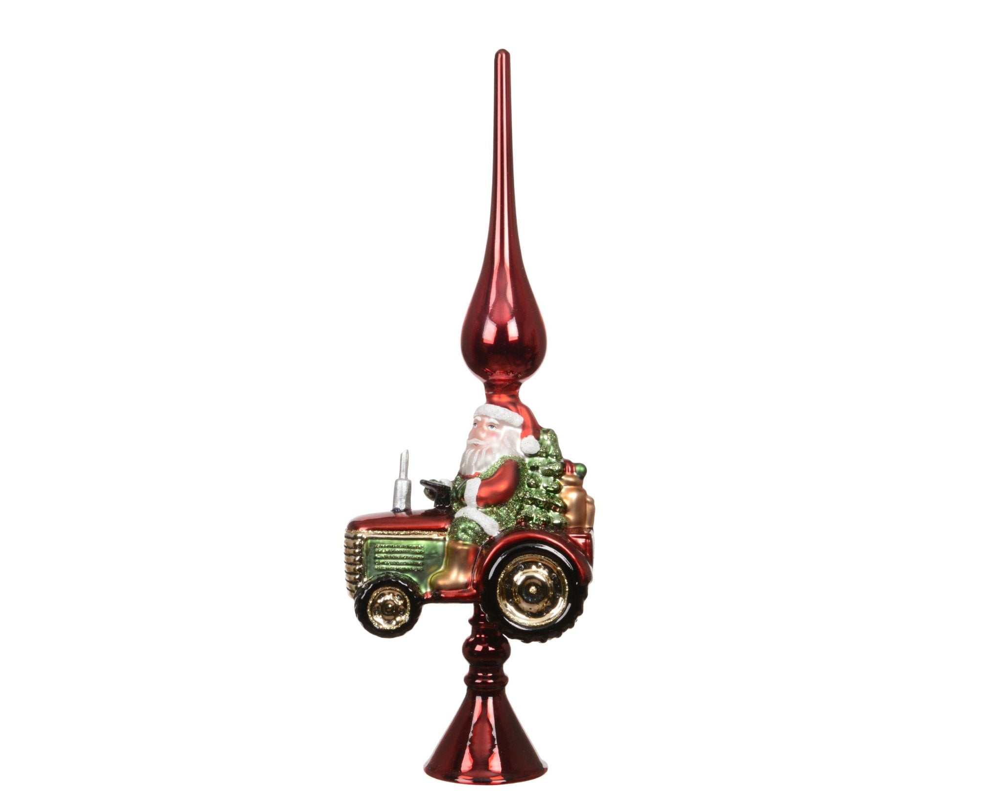 Baumspitze Weihnachtsmann (30 cm) - Amiras Zauber