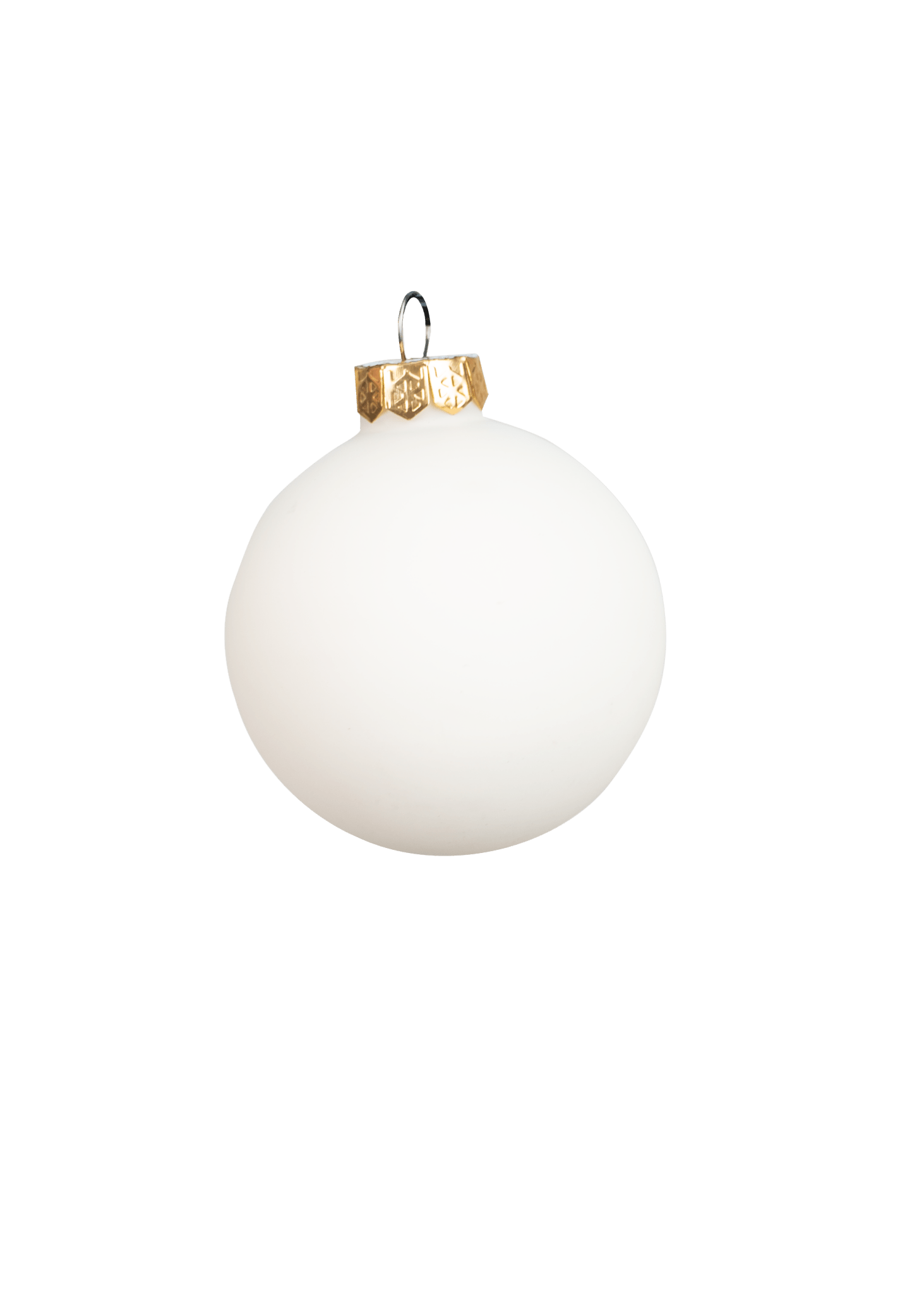 Christbaumkugel Mix wollweiss 20tlg. (Ø 6 cm) - Amiras Zauber