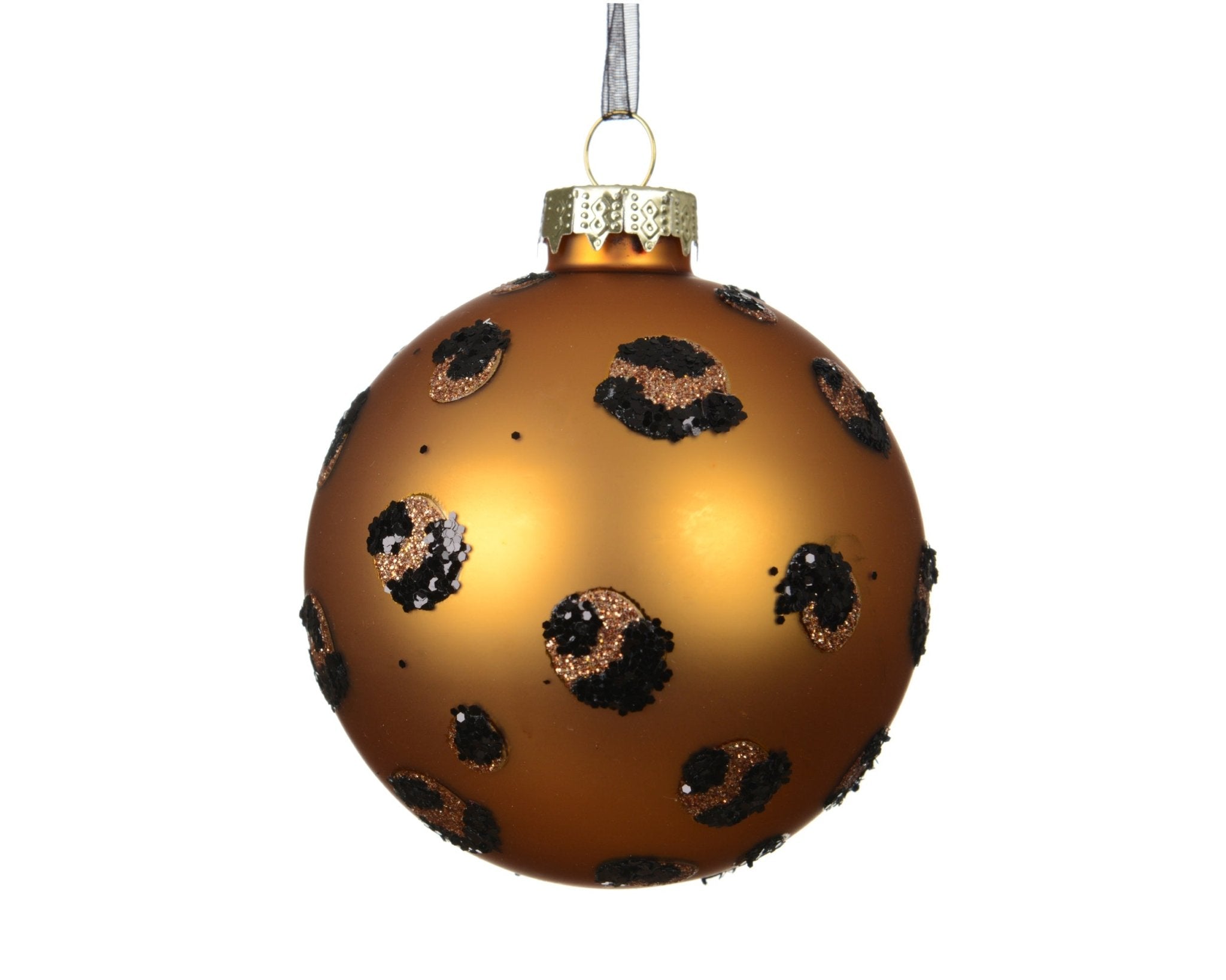 Christbaumkugeln Wild Glam 12tlg. (Ø 8 cm) - Amiras Zauber