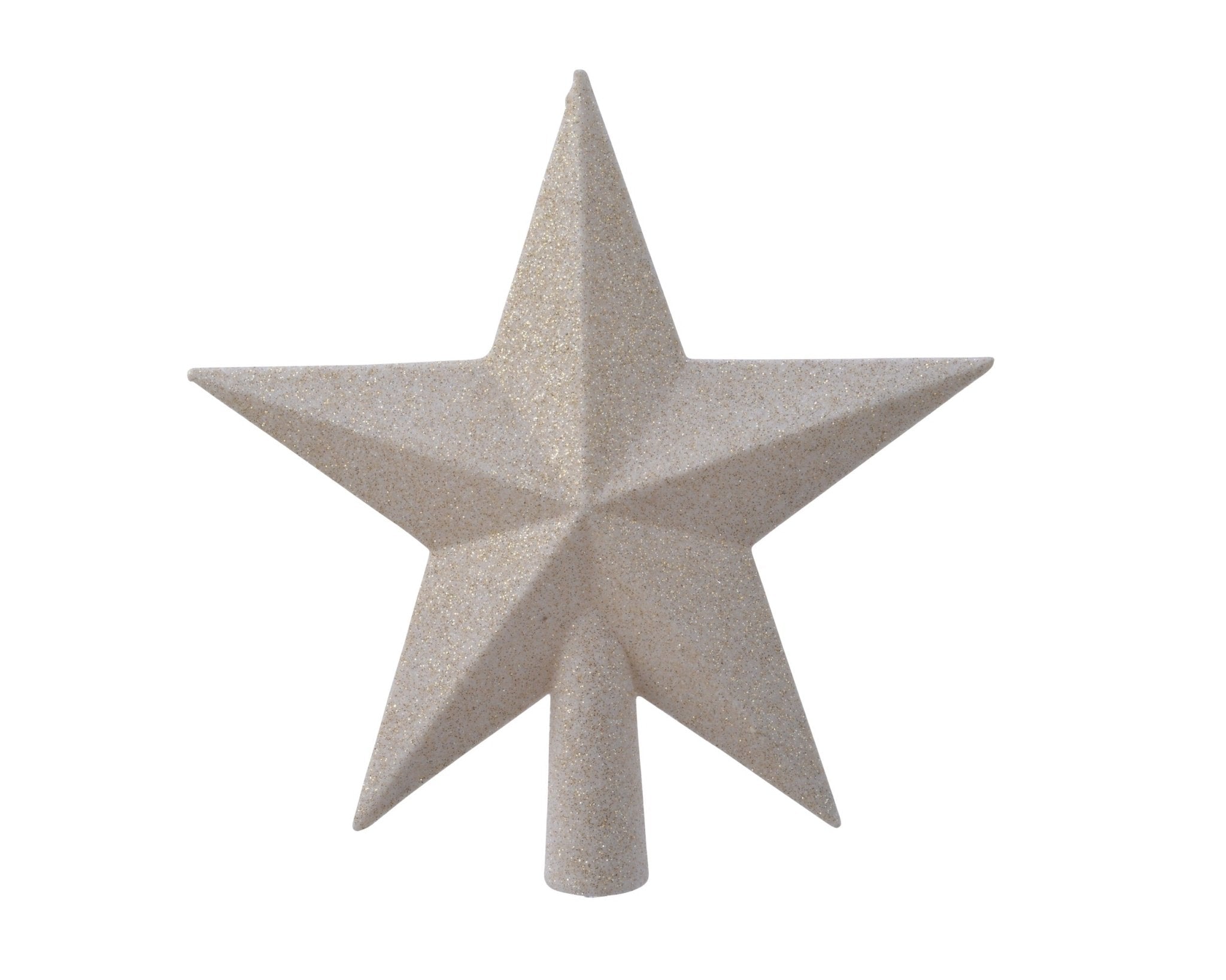 Christbaumspitze Stern silber (19cm) - Amiras Zauber