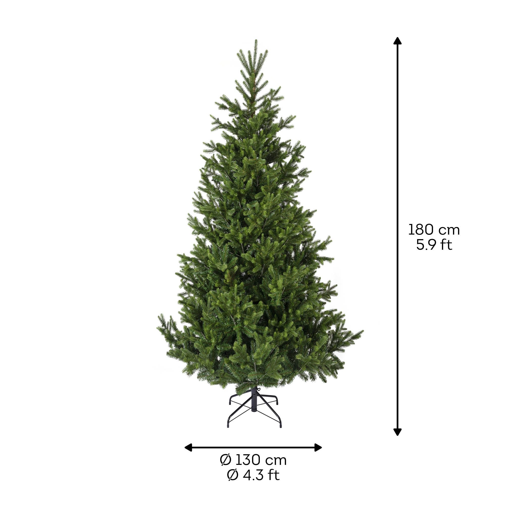 Premium Nordmann Tanne – 180 cm - Amiras Zauber