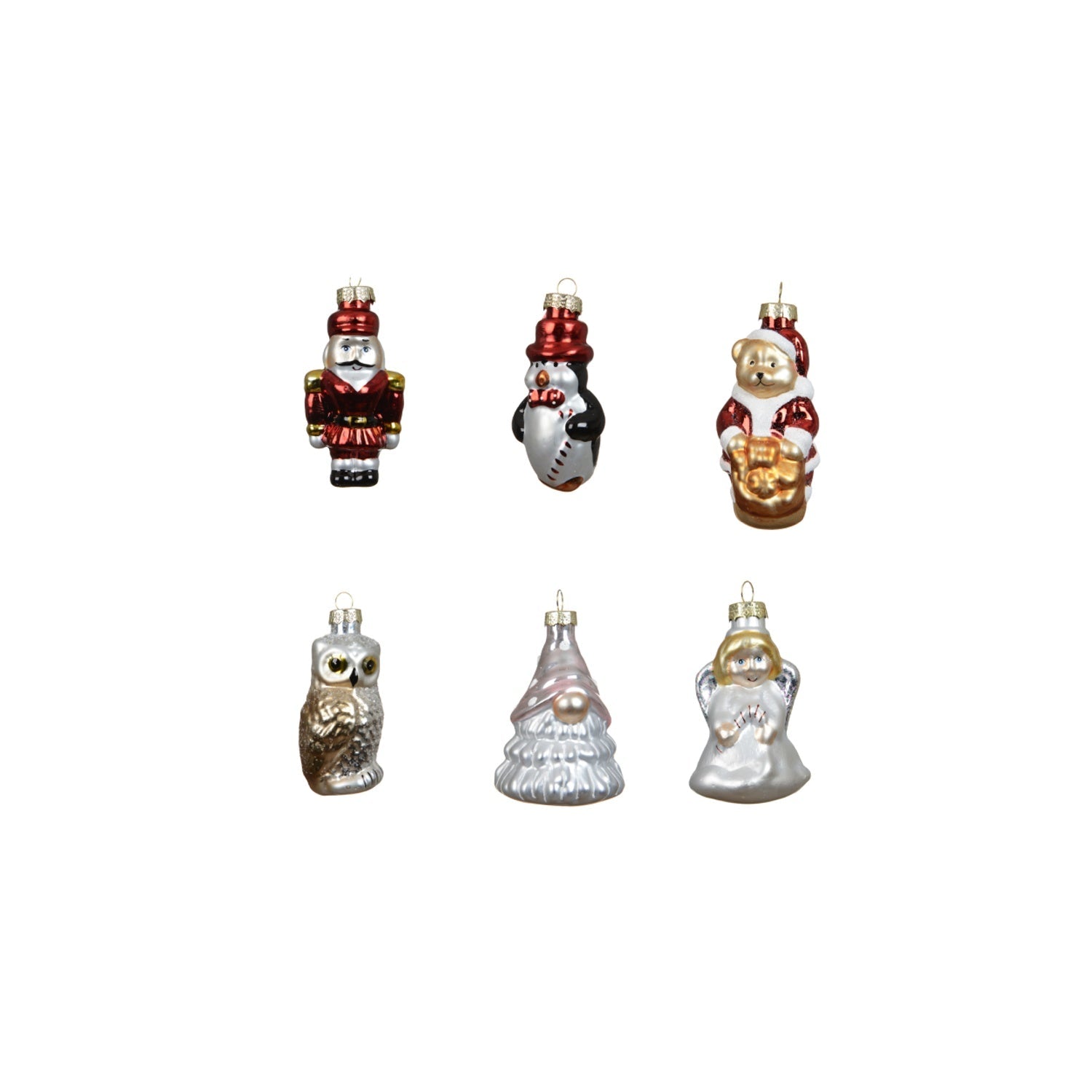 Premium Weihnachtsfigurenanhänger Geschenkbox 24tlg. (8 cm) - Amiras Zauber