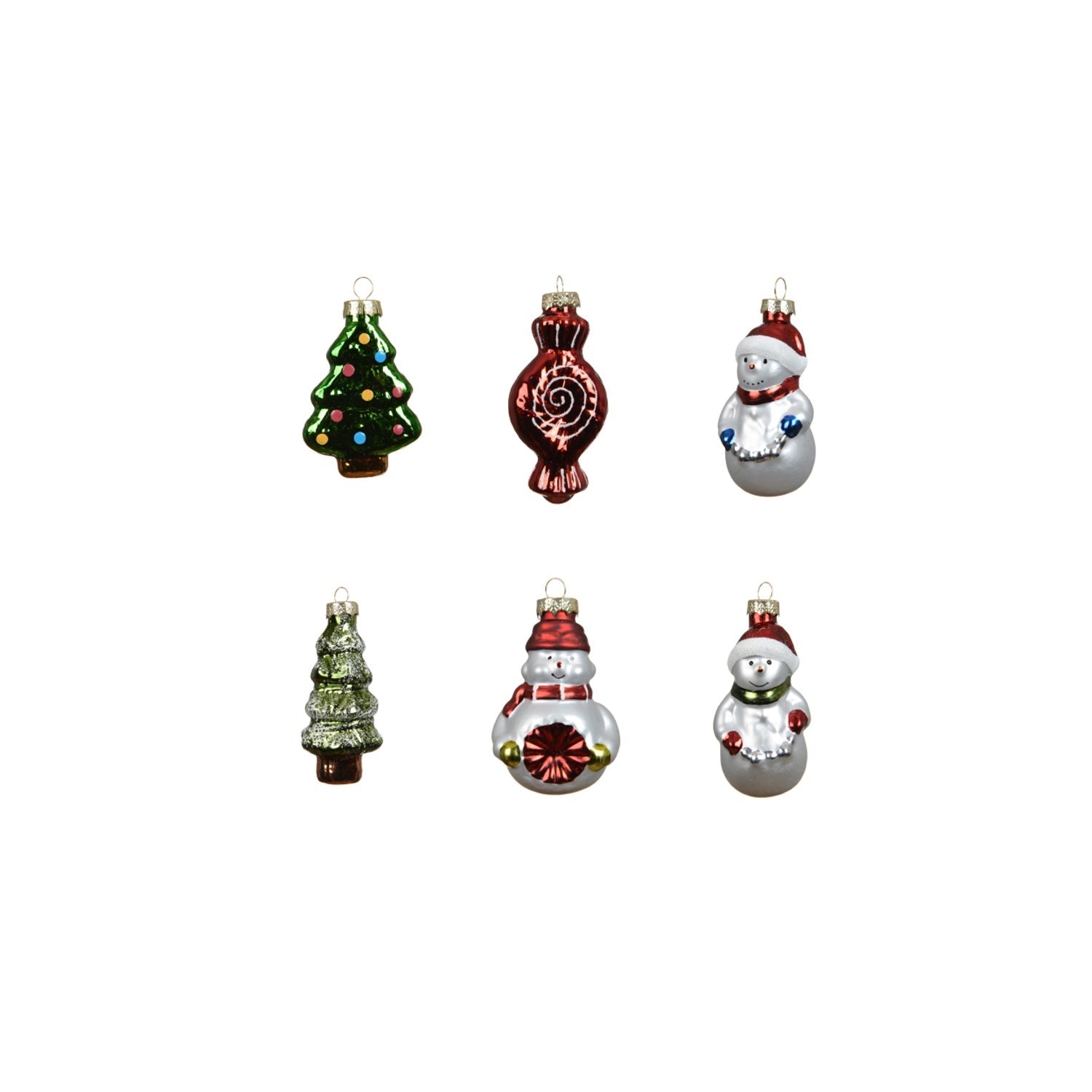 Premium Weihnachtsfigurenanhänger Geschenkbox 24tlg. (8 cm) - Amiras Zauber