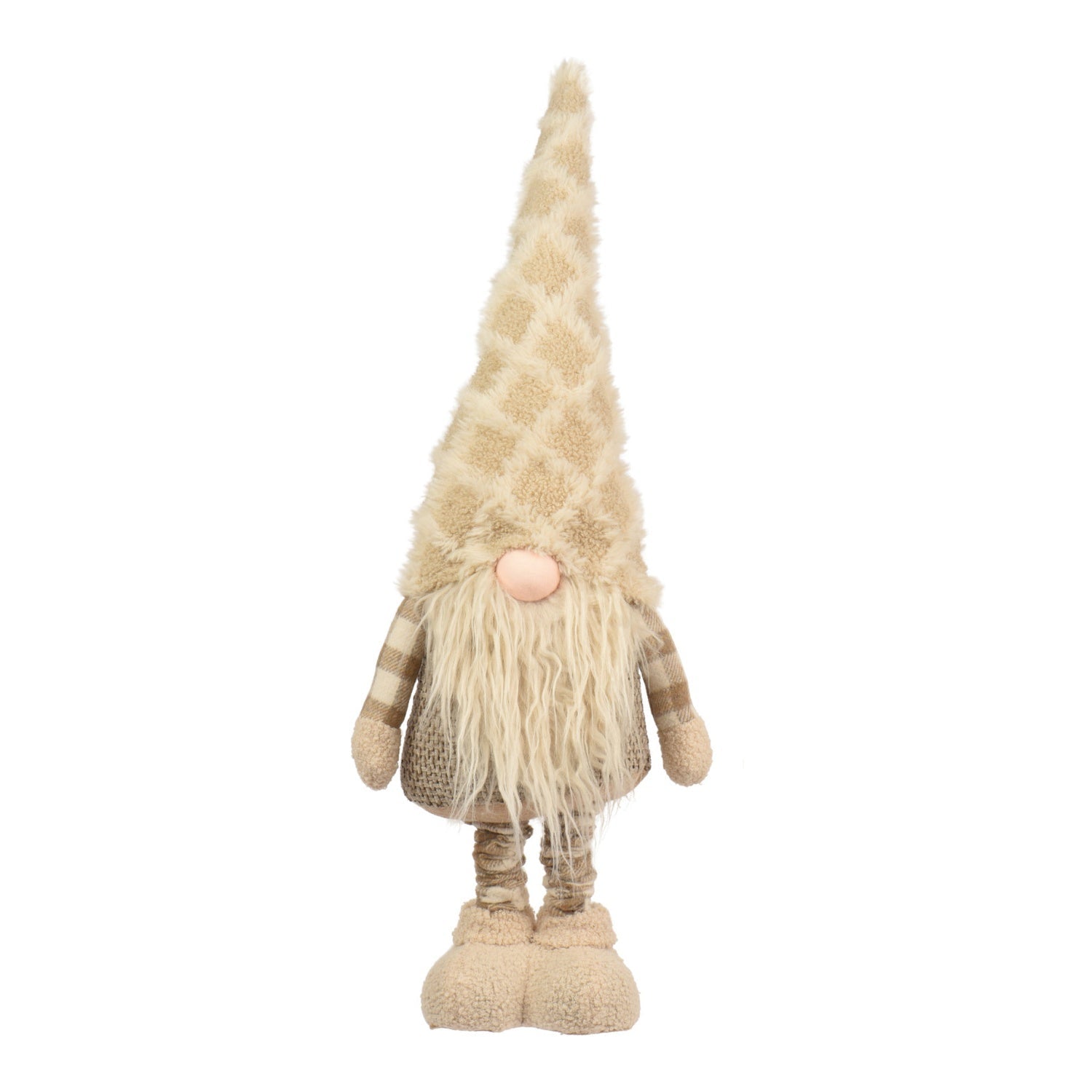 Wichtel Beige „Wintertraum“ groß (28 x 15 x 130 cm) - Amiras Zauber