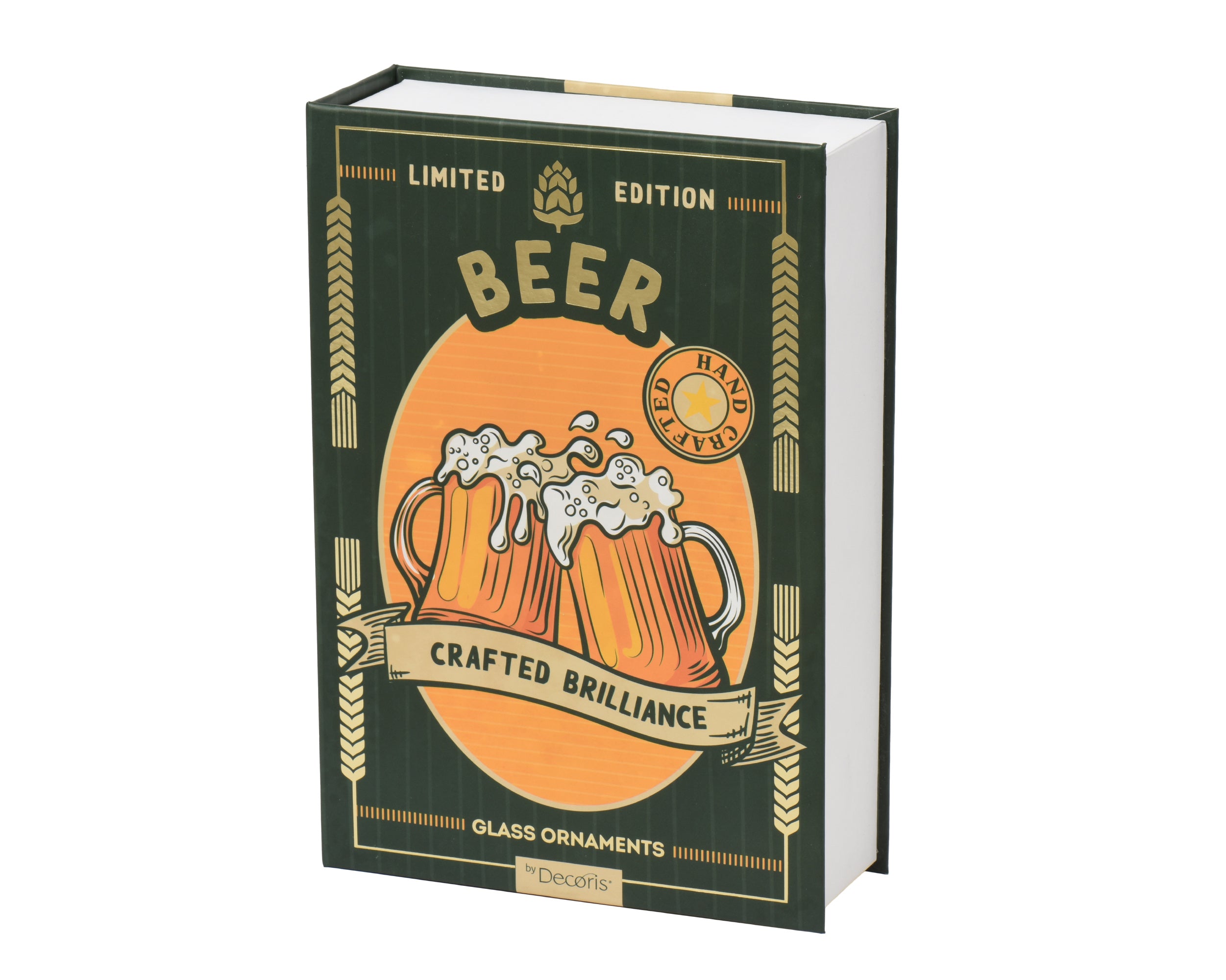 Bier Glas-Baumschmuck–Geschenk-Edition 4tlg.