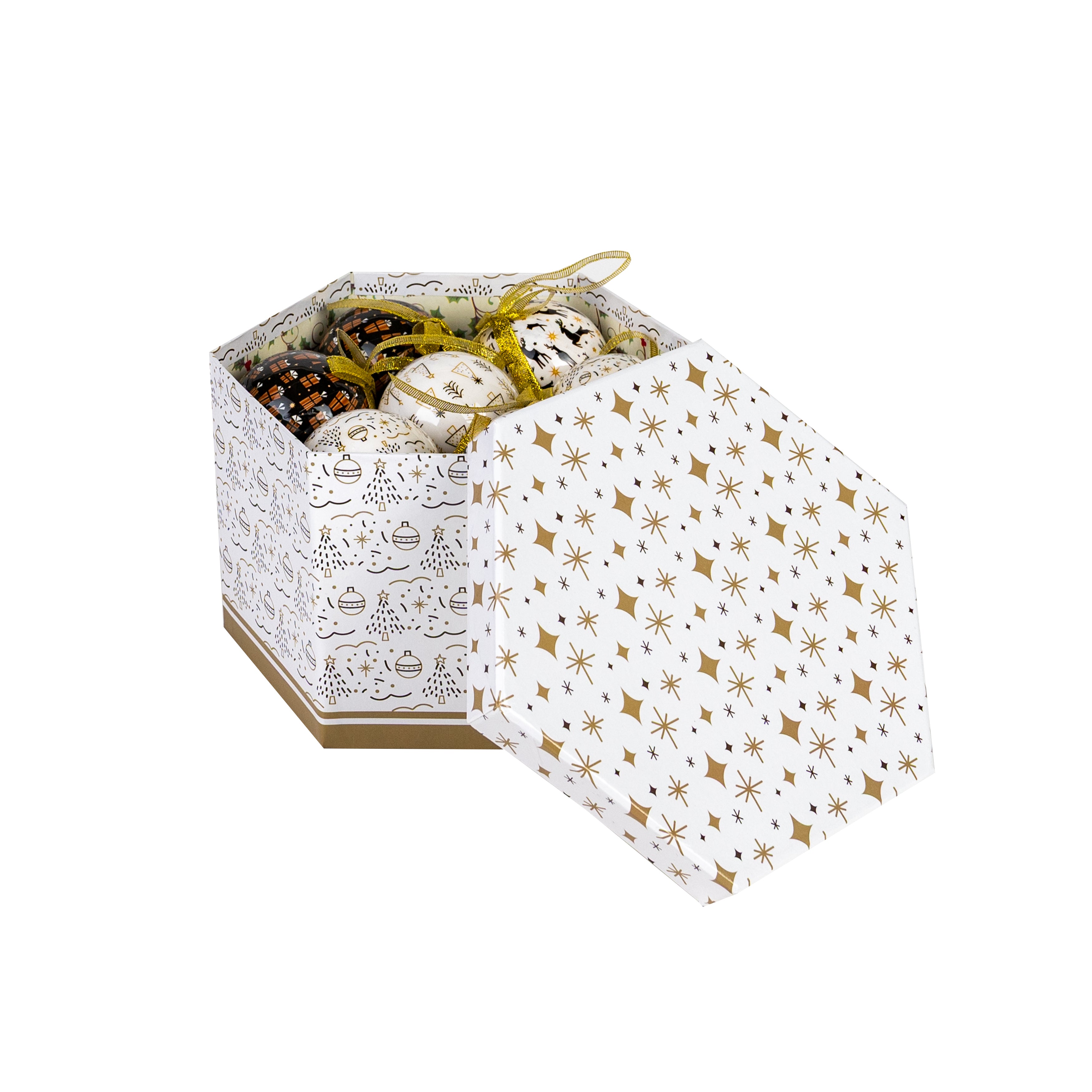 Kugelbox Modern XMas 15teilig