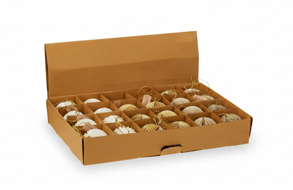 Wabenpapier-Kugeln 24er-Set (6cm)