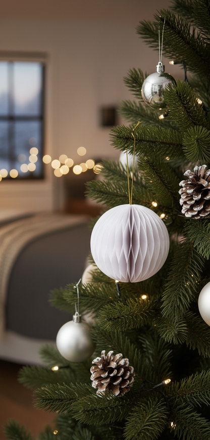 Wabenpapier-Kugeln 12er-Set (10cm)