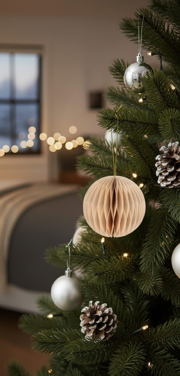 Wabenpapier-Kugeln 12er-Set (10cm)