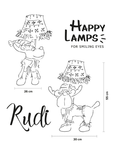 Rudi (Höhe 55cm)