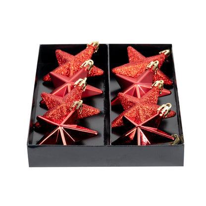 Christbaumanhänger Stern - Rot - Amiras Zauber