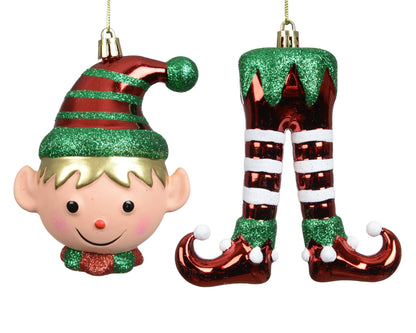 Christbaumanhänger Weihnachtself 2tlg. (11,5cm) - Amiras Zauber