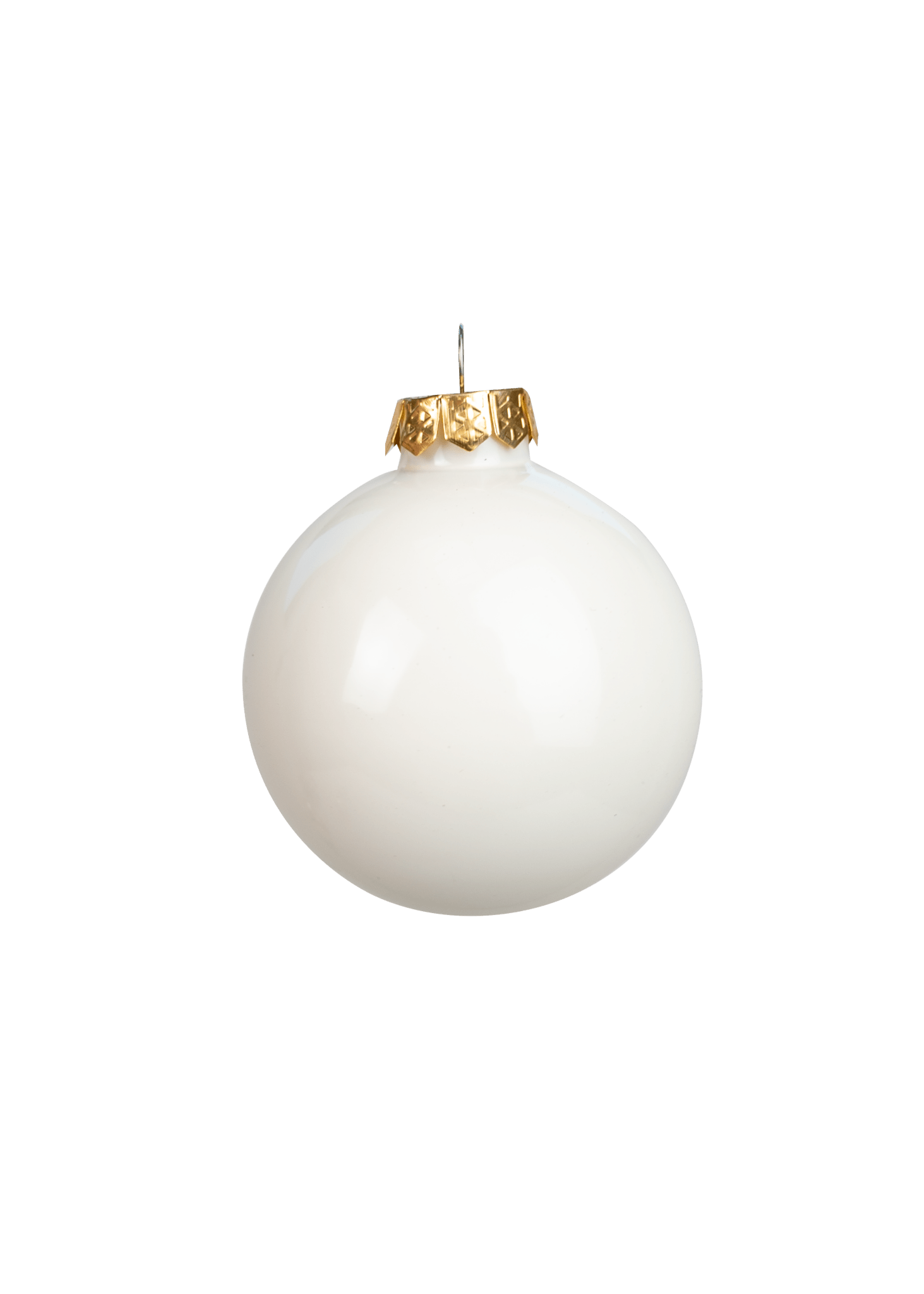 Christbaumkugel Mix wollweiss 20tlg. (Ø 6 cm) - Amiras Zauber