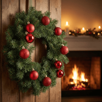 [KI] Christbaumkugeln Rot Mix 14tlg. (Ø 3 cm) - Amiras Zauber