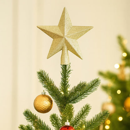 [KI] Christbaumspitze Silber 20 cm - Amiras Zauber