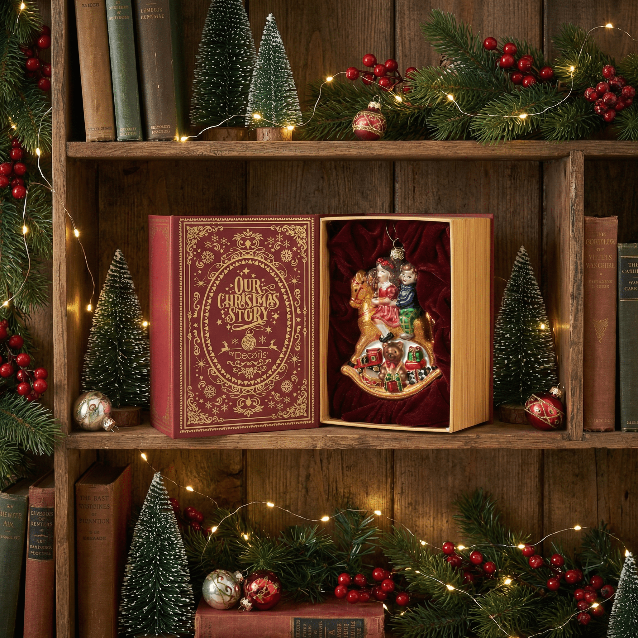 [KI] Christmas Memories Geschenkbox 2tlg. (13 x 6 x 4 cm) - Amiras Zauber