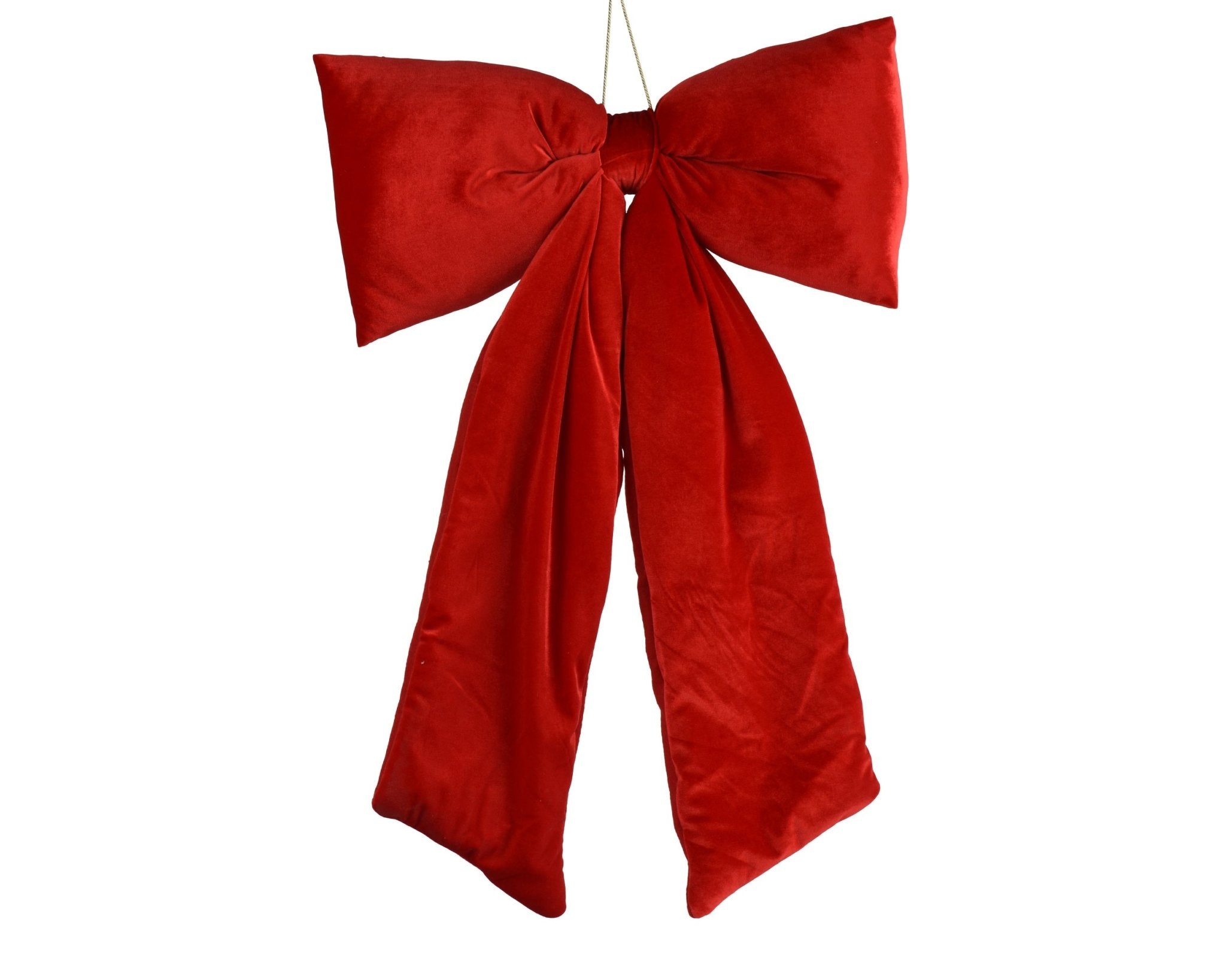 Deko Schleife „Festlicher Empfang“ klein rot (9 x 48 x 80 cm) - Amiras Zauber