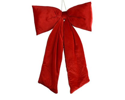Deko Schleife „Festlicher Empfang“ klein rot (9 x 48 x 80 cm) - Amiras Zauber