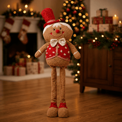 [KI] Gingerbread Buddy „Ginger Tall“ (ausziehbar 86 cm bis 120 cm) - Amiras Zauber