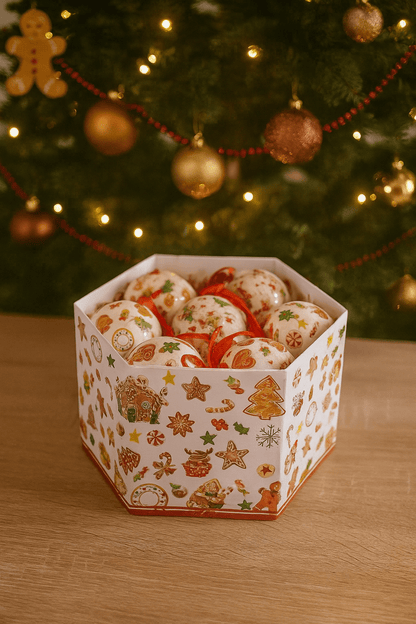[KI] Kugelbox Gingerbread 15teilig - Amiras Zauber