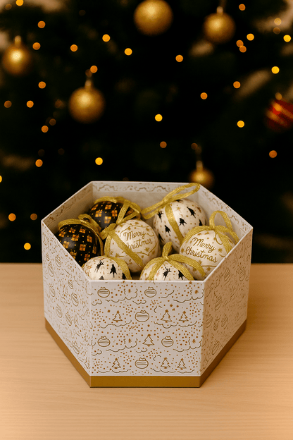 [KI] Kugelbox Modern XMas 15teilig - Amiras Zauber
