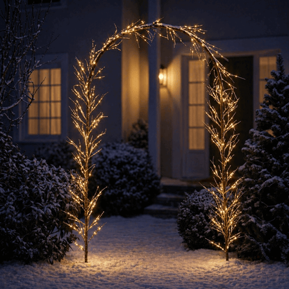 [KI] LED Bogen „Eingang ins Weihnachtsland“ (28 x 103 x 230 cm) - Amiras Zauber
