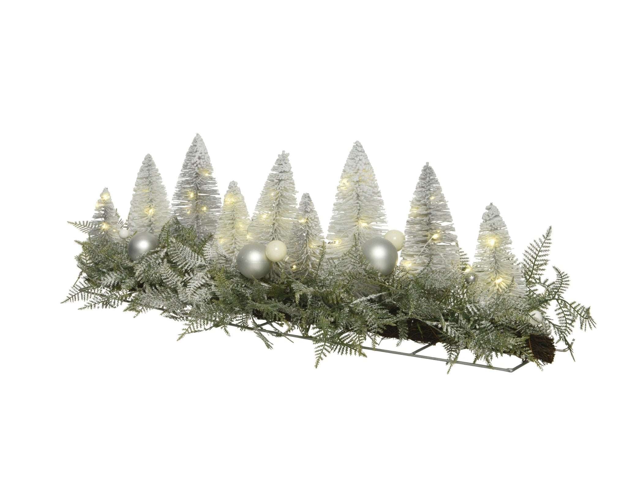 LED Zauberlandschaft „Lichterwald“ (90 x 24 x 26 cm) - Amiras Zauber