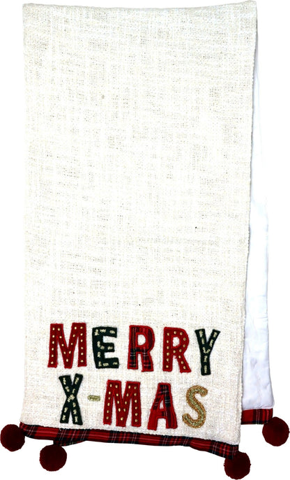 Merry X - Mas Tischläufer – 45 × 150 cm - Amiras Zauber