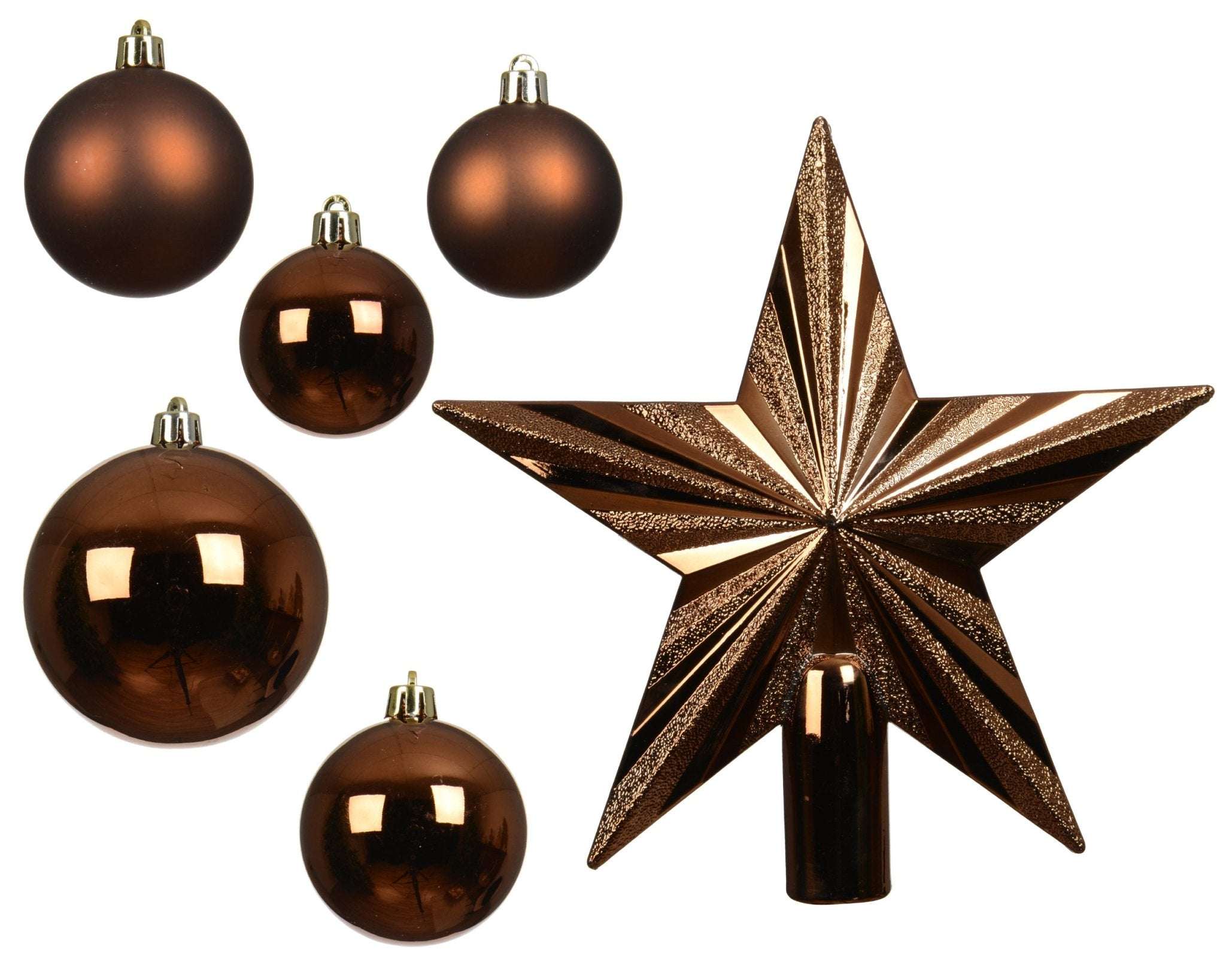 Premium Weihnachts-Set mit Spitze 33tlg. (Ø 5 cm, 19 cm) - Amiras Zauber