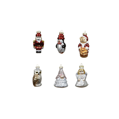 Premium Weihnachtsfigurenanhänger Geschenkbox 24tlg. (8 cm) - Amiras Zauber
