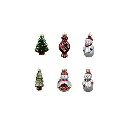 Premium Weihnachtsfigurenanhänger Geschenkbox 24tlg. (8 cm) - Amiras Zauber