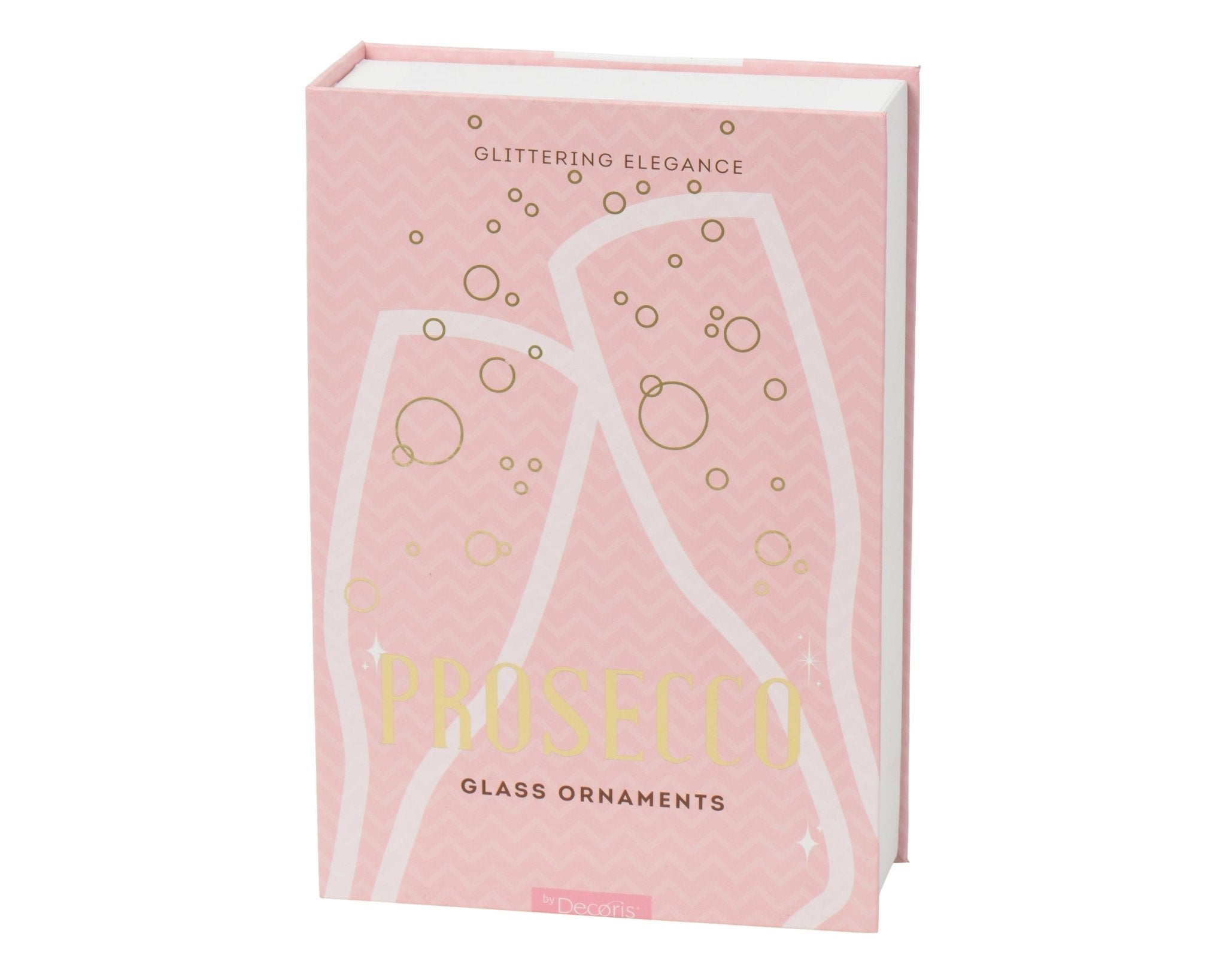 Prosecco Glas - Baumschmuck–Geschenk - Edition 4tlg. - Amiras Zauber