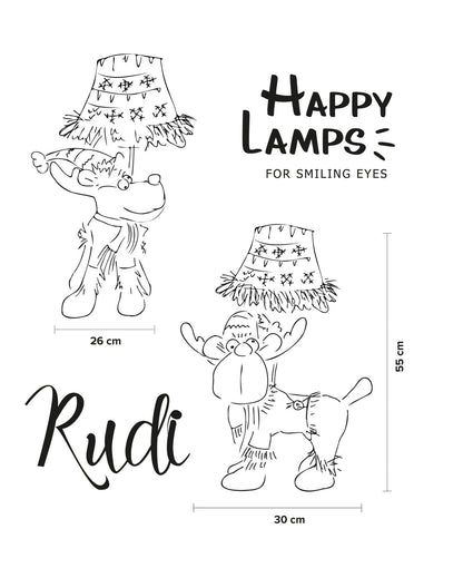 Rudi (Höhe 55cm) - Amiras Zauber