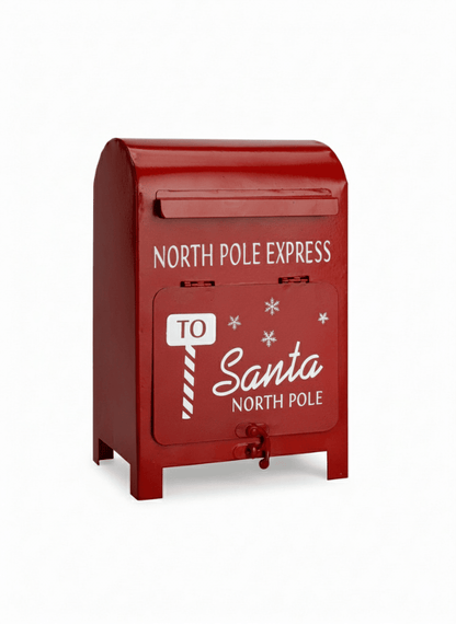 Santa Postbox „To Santa North Pole“ (23 cm) - Amiras Zauber