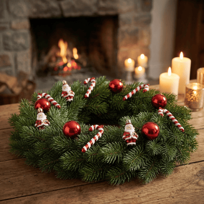 [KI] Santas Lieblings - Weihnachtsanhänger Set 10tlg. (4 cm) - Amiras Zauber