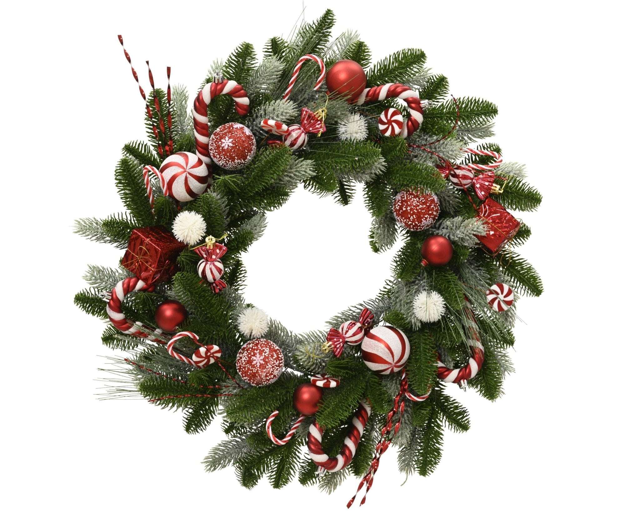 Tannenkranz "Sweet Candys" groß indoor (60 cm) - Amiras Zauber