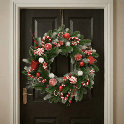 [KI] Tannenkranz "Sweet Candys" groß indoor (60 cm) - Amiras Zauber