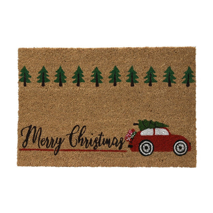 Weihnachts - Fußmatte „Merry Christmas“ (60 x 40 x 1,5 cm) - Amiras Zauber