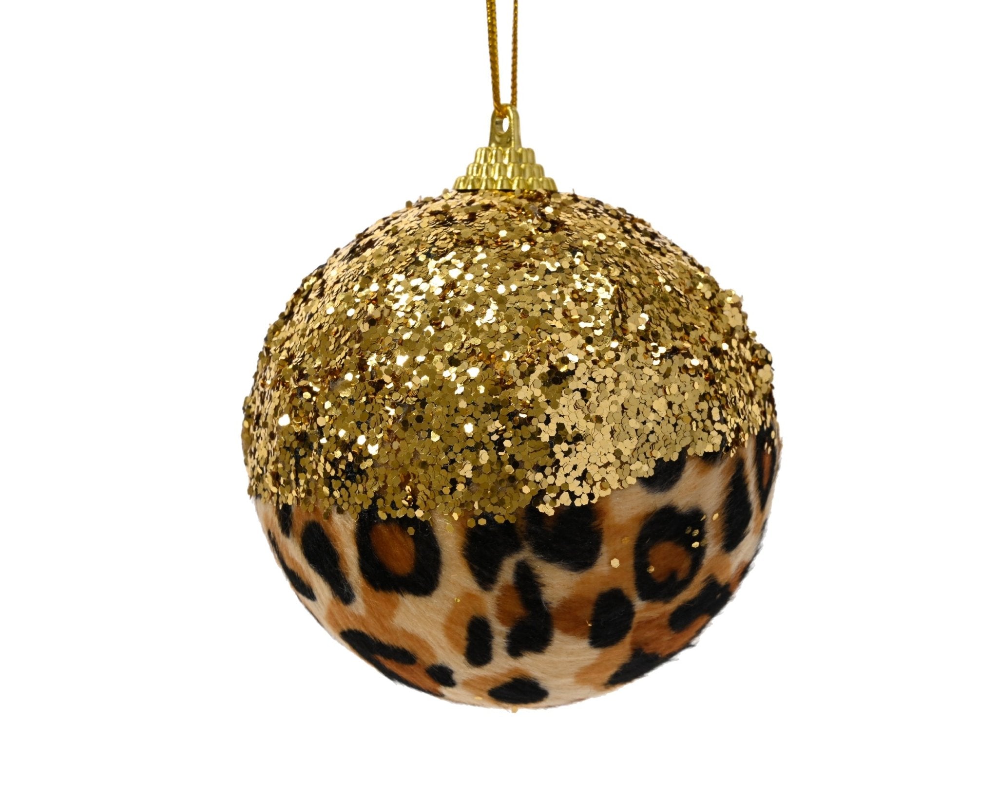 Weihnachtsbaumkugel Leo Glamour 12tlg. (Ø 8 cm) - Amiras Zauber