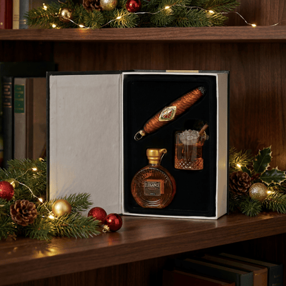 [KI] Whiskey Glas - Baumschmuck–Geschenk - Edition 4tlg. - Amiras Zauber