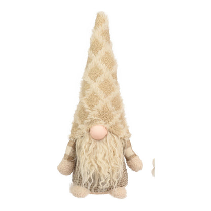 Wichtel Beige „Wintertraum“ klein (16 x 12 x 34 cm) - Amiras Zauber