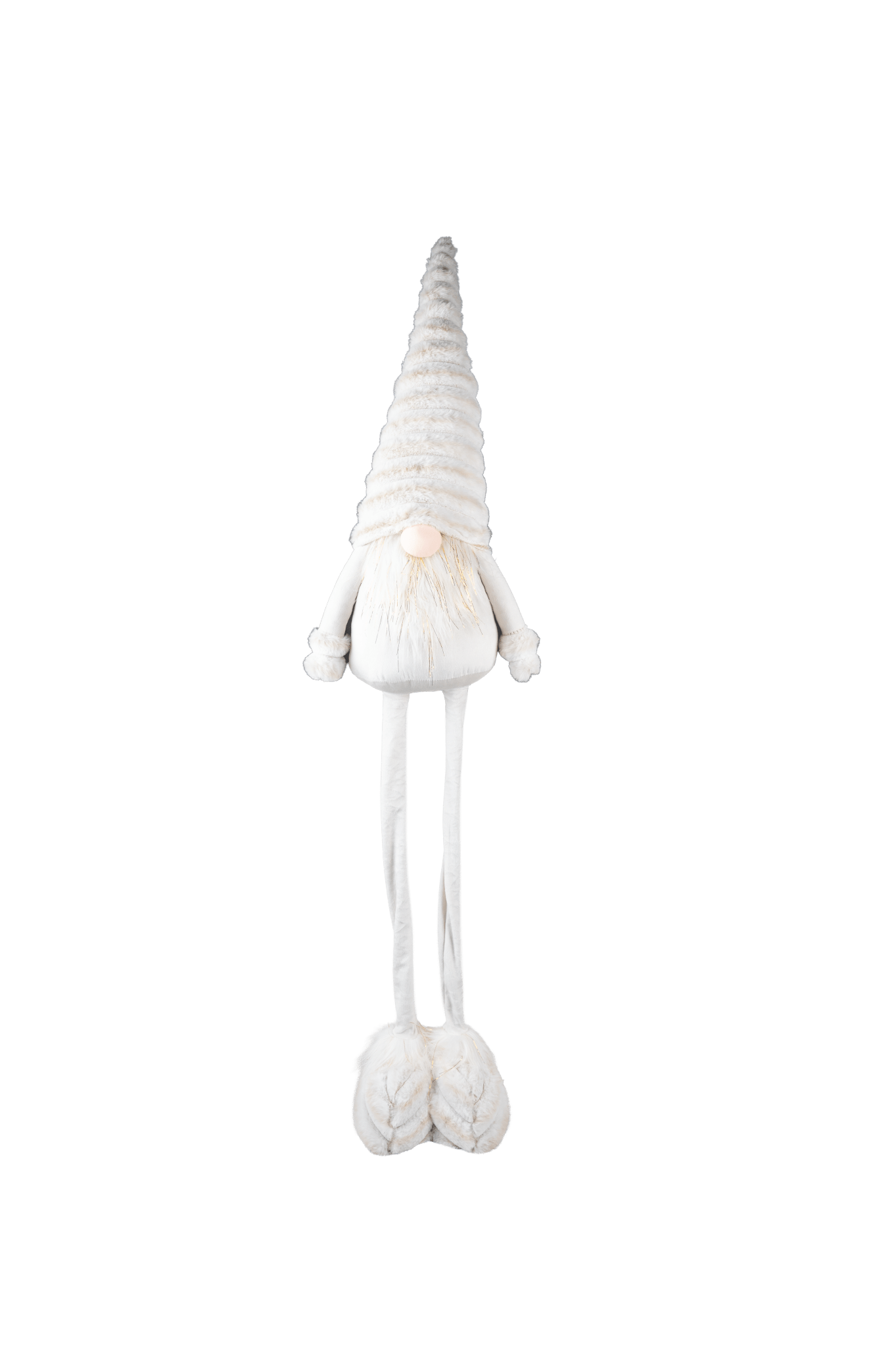 Wichtel Weiß „Wintertraum“ groß (28 x 15 x 130 cm) - Amiras Zauber