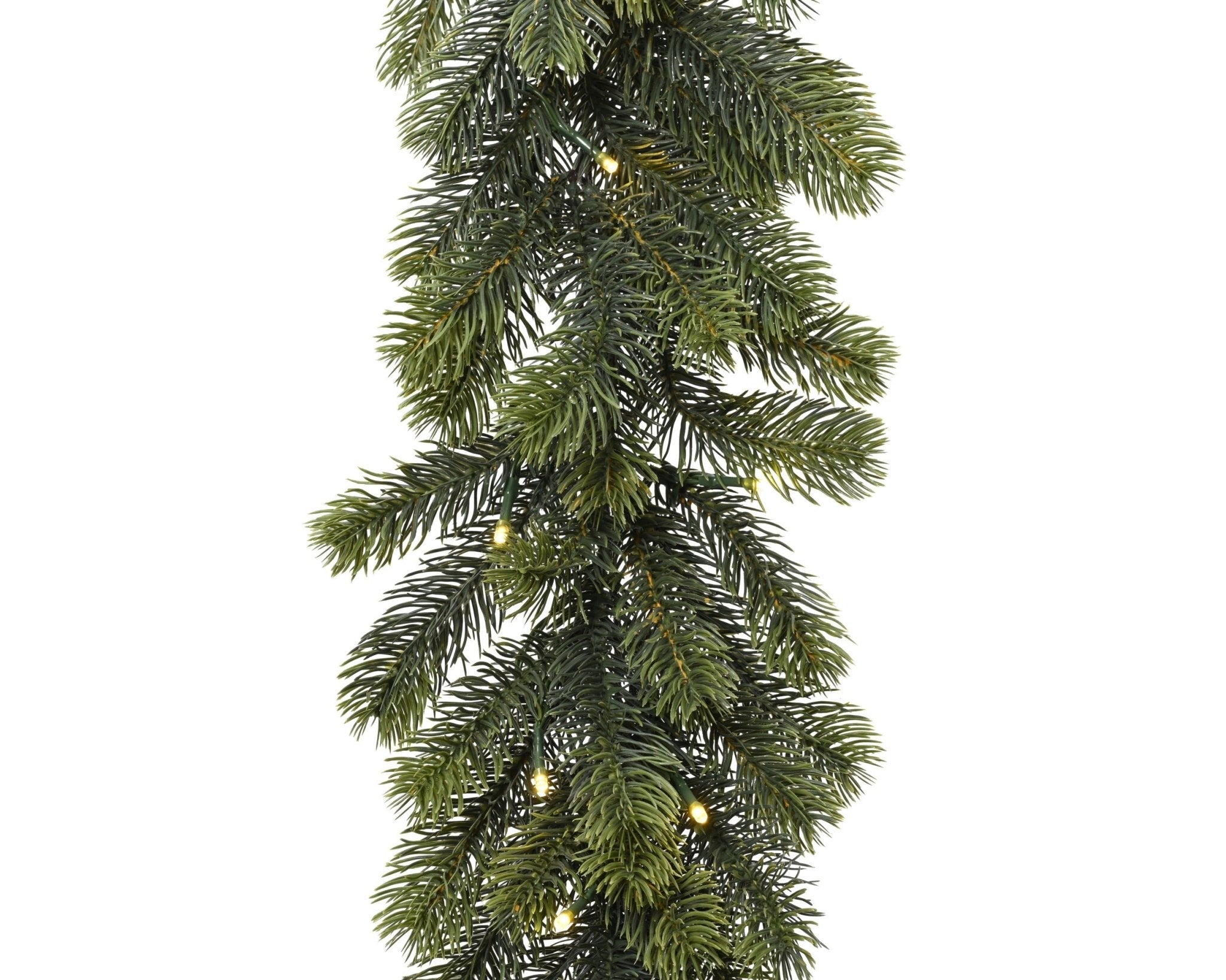 Winterliche Tannengirlande mit LED indoor (270 x 30 cm) - Amiras Zauber