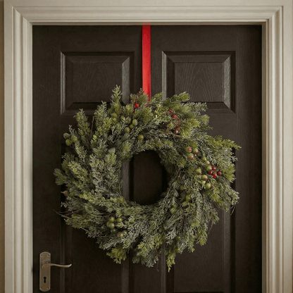 [KI] Winterlicher Kranz Natur klein indoor (40 cm) - Amiras Zauber
