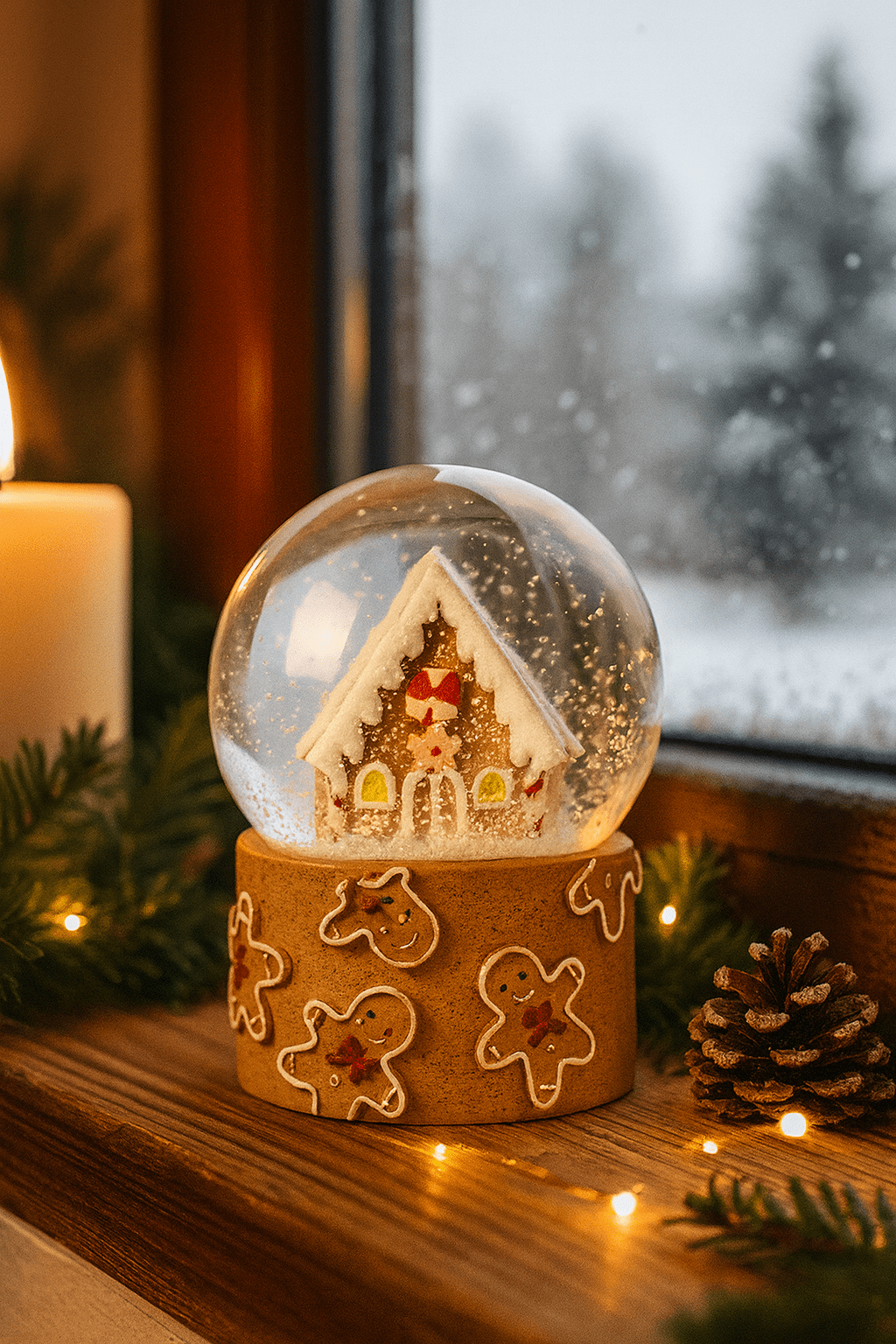 [KI] Winterzauber Schneekugel 2er - Set - Amiras Zauber