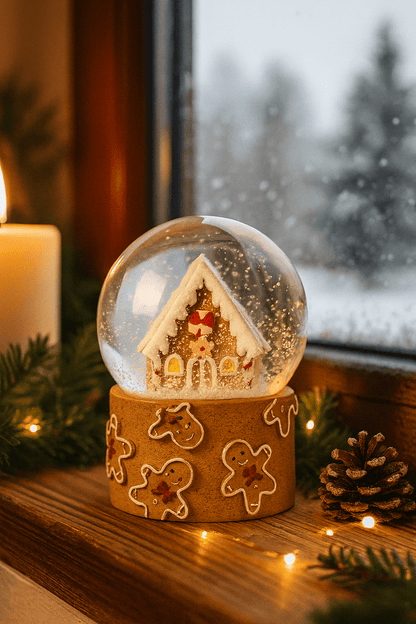 [KI] Winterzauber Schneekugel 2er - Set - Amiras Zauber